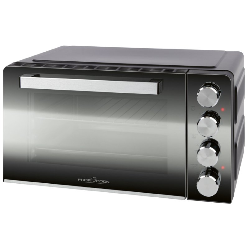 PROFI COOK 4-en-1 mini-four PC-MBG 1277, noir, 30 litres, 1500 watts